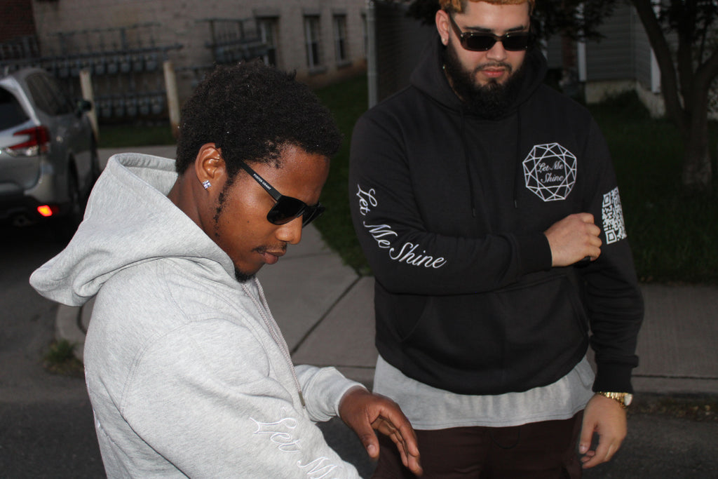 Let Me Shine Embroidery Hoodie