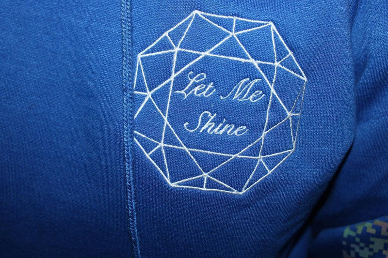 Let Me Shine Embroidery Hoodie
