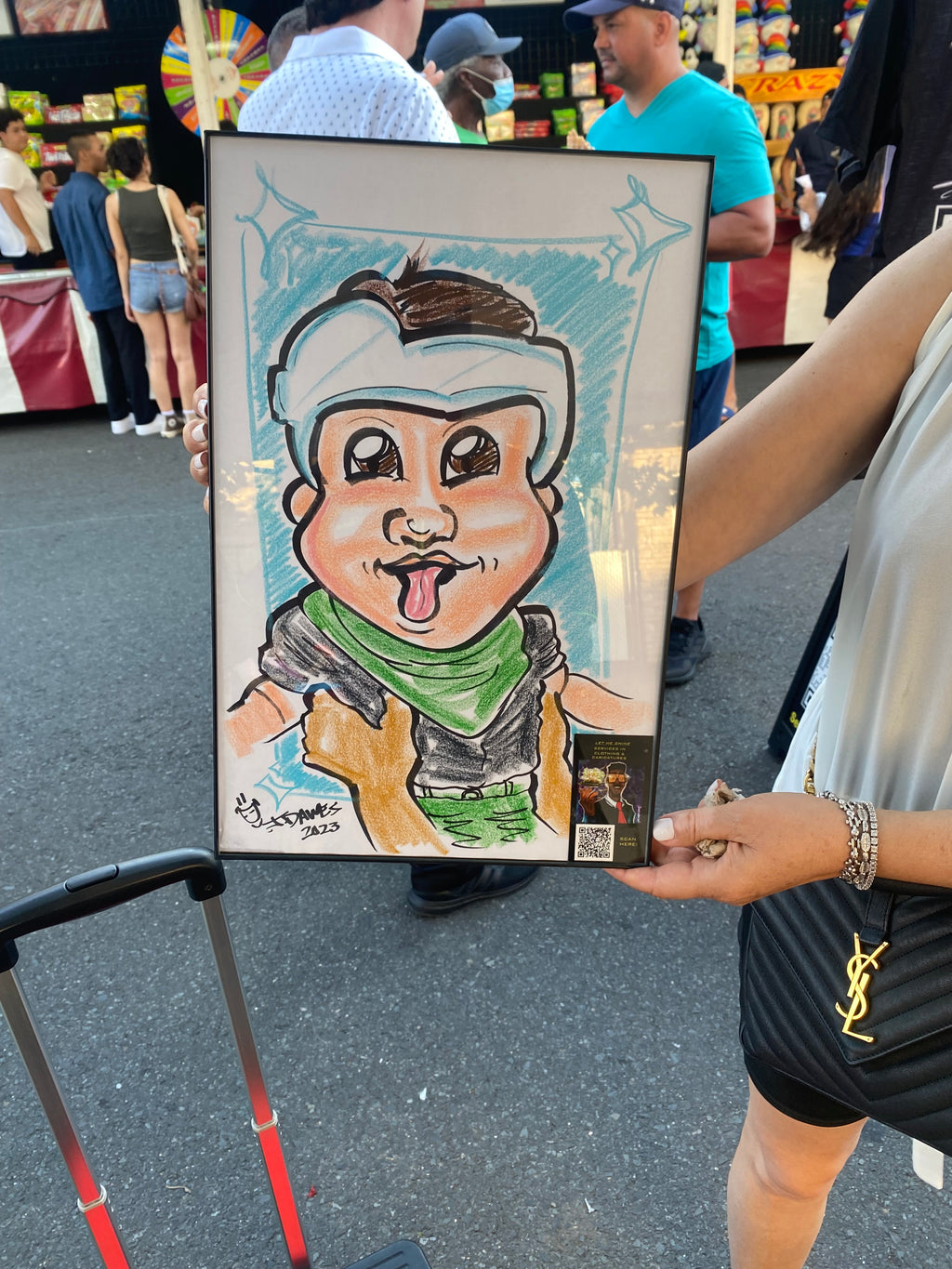 Color Face Caricature