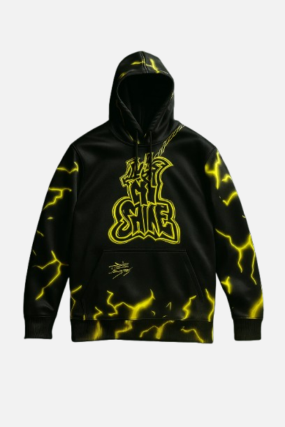 Black Lightning Hoodie