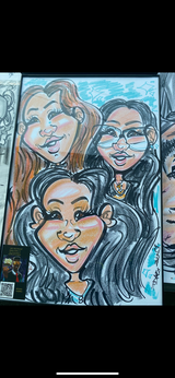 Color Face Caricature