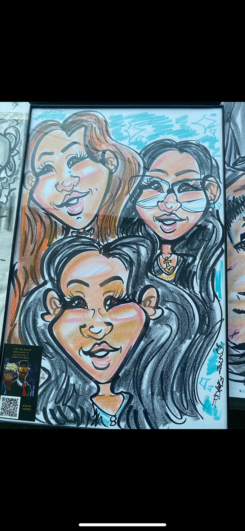 Color Face Caricature