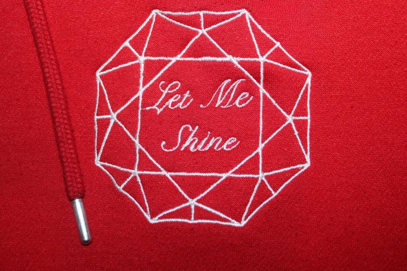 Let Me Shine Embroidery Hoodie