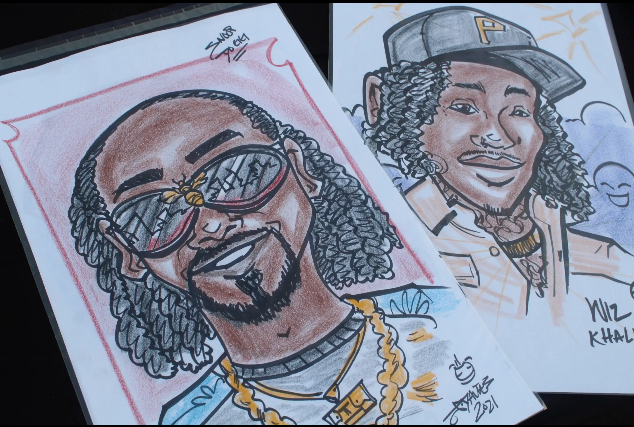 Color Face Caricature