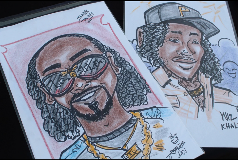 Color Face Caricature