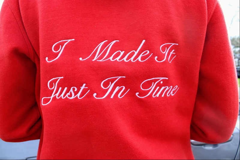 Let Me Shine Embroidery Hoodie