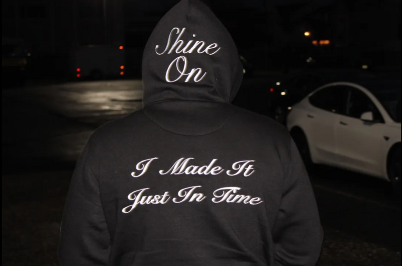 Let Me Shine Embroidery Hoodie