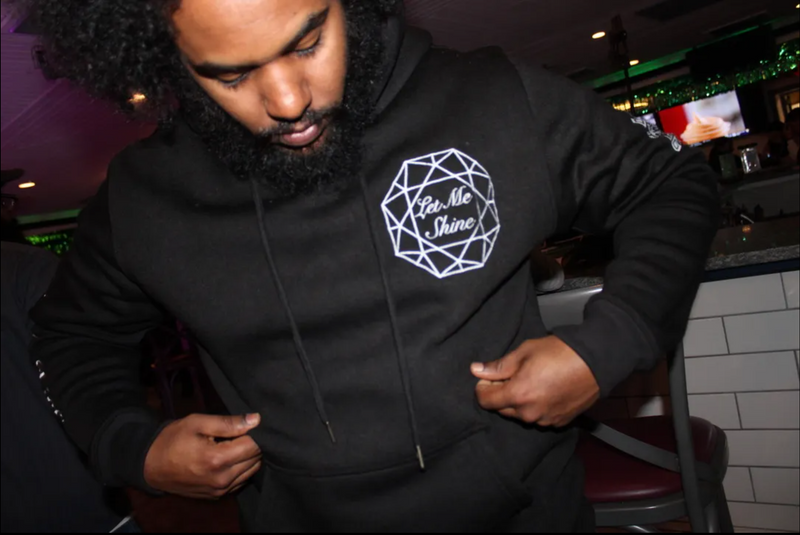 Let Me Shine Embroidery Hoodie
