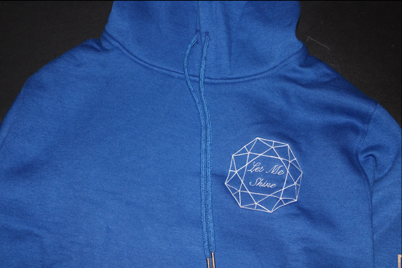 Let Me Shine Embroidery Hoodie