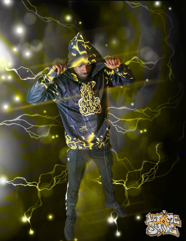 Black Lightning Hoodie