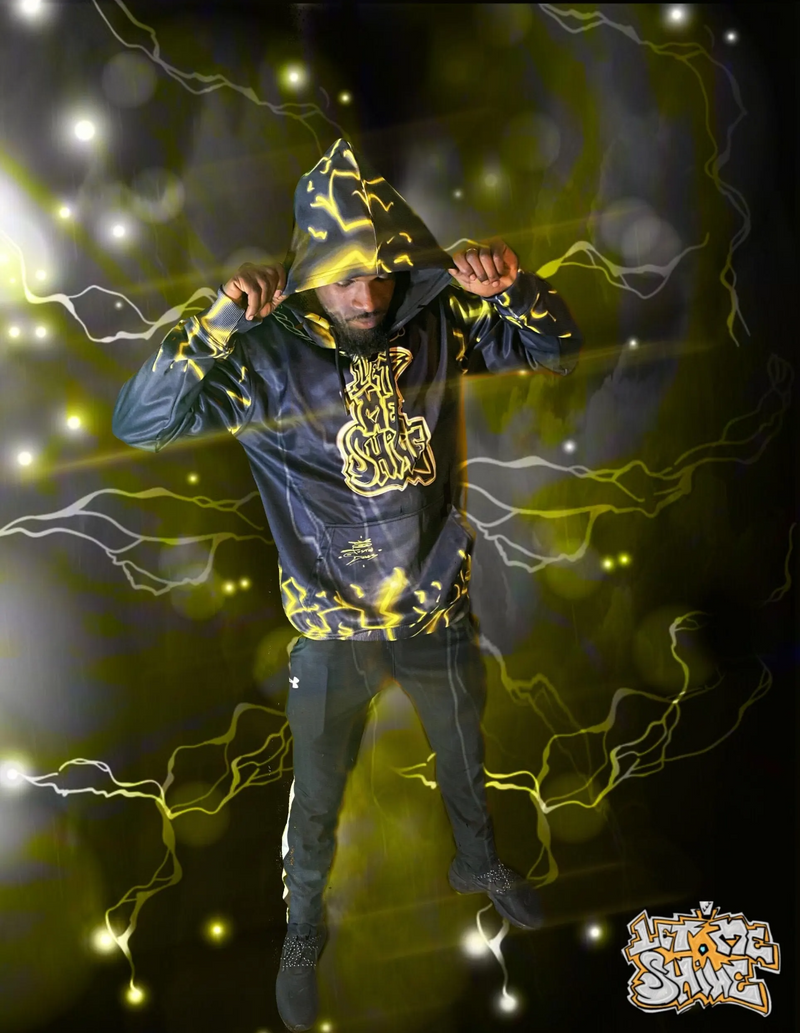 Black Lightning Hoodie
