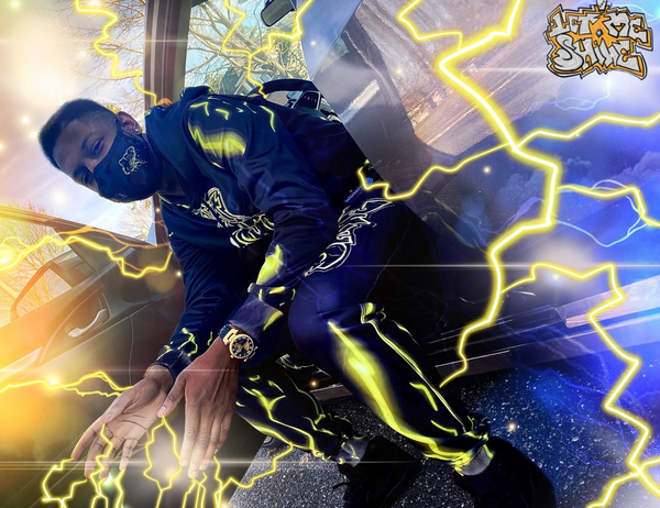Black Lightning Hoodie