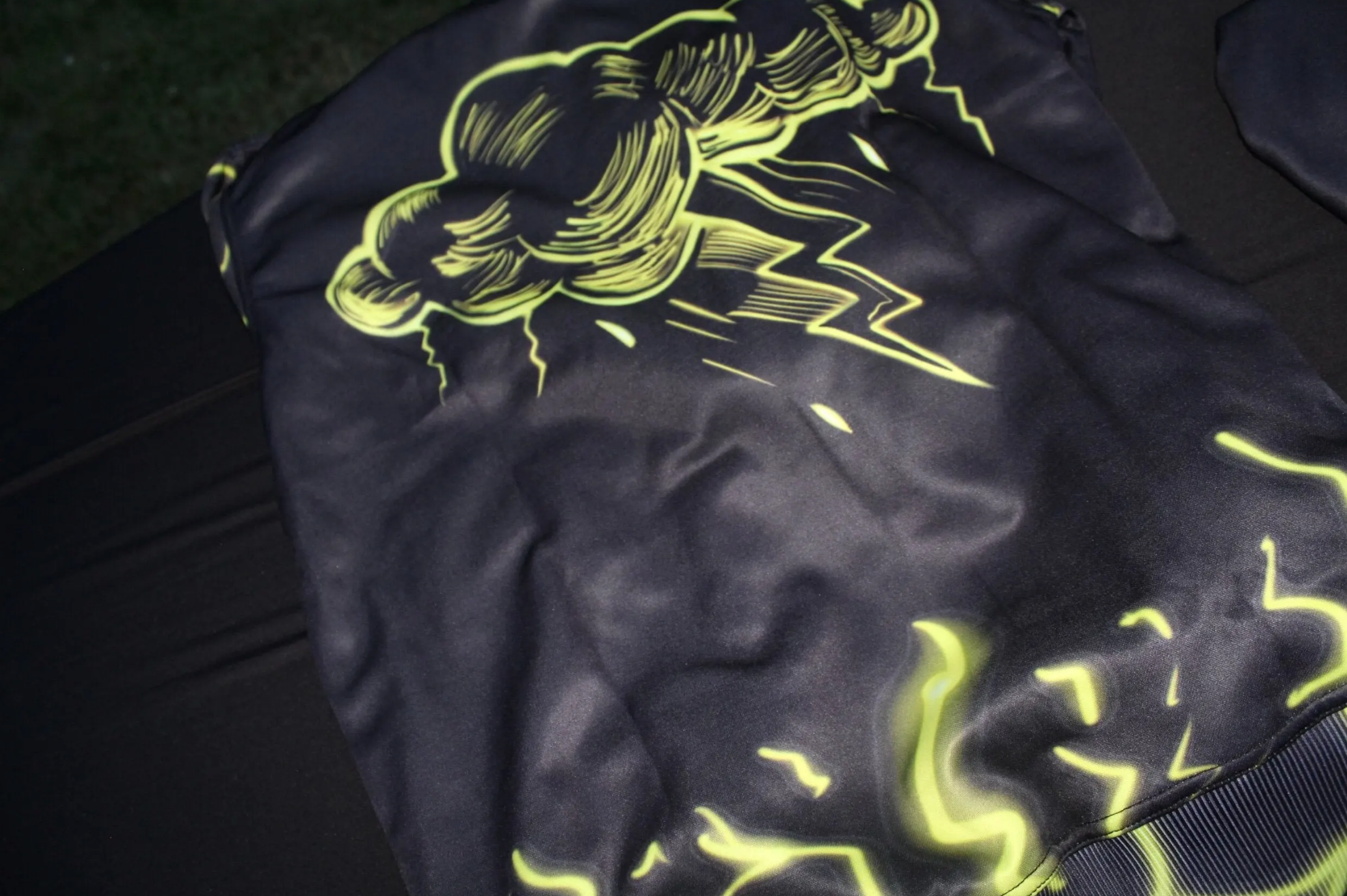 Black Lightning Hoodie