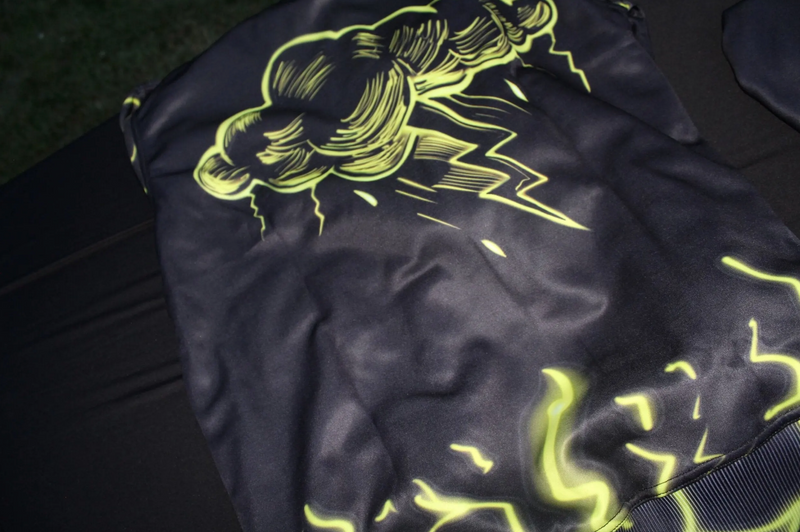 Black Lightning Hoodie